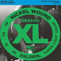 D`Addario EXL-220SL  струны для бас-гитары, 40-95, superlong