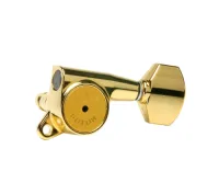 SG381-HAPM-07-GG-L3+R3 Колки для гитары 3+3, локовые, золото, Gotoh