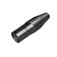 Seetronic SCSM5-BG- Кабельный разъем XLR 5-pin (вилка), на кабель диаметром 3,5–8,0 мм, под пайку, черный