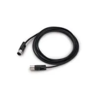 Rockboard rbo cab md fx 200 bk  flax plug midi cable, 200 cm / 78 47/64"