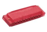 Hohner happy red 515/20/3 c (5154/5104)  детская губная гармошка, тональность с, цвет красный