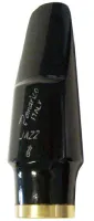 Alto saxophone mouthpiece Pomarico Black Crystal #5 - Black Tuscan crystal alto saxophone mouthpiece with wide tip and open tip opening