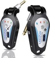 Беспроводная система для гитары kimafun km-g207 - беспроводная система 5.8 ггц для всех гитар и инструментов с выходом джек 1/4 дюйма (6.35 мм)