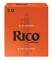 RBA1030 Rico Трости для кларнета Eb, размер 3.0, 10шт, Rico