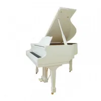 SAMICK SIG50D WHHP - рояль, 103x149x150, 292кг, струны 'Roslau'(Германия), полир.,  белый
