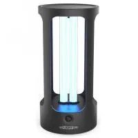 iconBIT ULIGHT 20 - Ультрафиолетовая лампа, для обеззараживания воздуха в помещениях, мощность 20 Вт, максимальная площадь помещения 20 м2, таймер 15, 30, 45 минут, датчик движения, цвет черный
