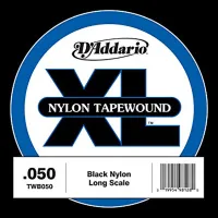 TWB050 Tapewound Отдельная струна для бас-гитары, нейлоновая оплетка, 050, D'Addario