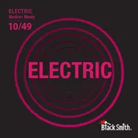 Blacksmith electric medium meaty 10/49  струны для электрогитары, 10-49, намотка из никеля