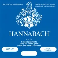 Струны для классической гитары Hannabach Silver Plated 600 HT High (6 шт)