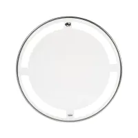 DRDHCC18 Пластик 18 дюймов для том-тома. Однослойный, прозрачный, с белым напылением по краю.