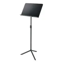 K&M 11930-000-55  пюпитр оркестровый overture, чёрный, 760-1300 мм