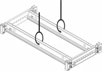 Electro-Voice B2-GRID-FGW алюминиевая рама для XLCI-DVX до 16 элементов, всепогодная, белая