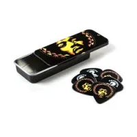 Dunlop jhpt16h jimi hendrix aura mandala pick tin sale  сувенирный набор медиаторов, жесткие, 12 шт