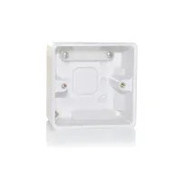 AMC PBox Монтажный бокс для установки встраиваемых регуляторов громкости серии VC., Материал: пластик, цвет белый, размеры: 85mm x 50 mm x 85 mm(внешн.), 80 mm x 47 mm x 80 mm(внутр.), масса: 109гр.