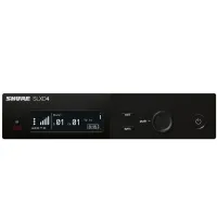 Приёмник Shure slxd4e=-h56 [цифровой, одноканальный, 518-562 мгц, 1 аналоговый выход xlr, 1 аналоговый выход trs, 2 рч-входа 50 ом, 1 порт ethernet]