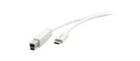 Kramer [c-usb31/cb-3] кабель usb-c 3.1 вилка- usb-b 3.0 вилка, 0,9 м