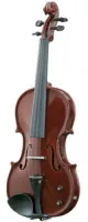 Electrified violin Gliga Gems2 IE-V044 - Электрифицированная скрипка из слегка волнистого клена с аксессуарами черного дерева. Цвет по запросу