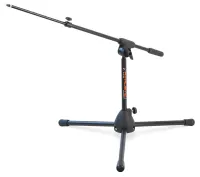 ATHLETIC MIC-7C - Укороченная стойка для микрофона (журавль), высота: 400 мм, выдвижной журавль 550-800 мм, черного цвета