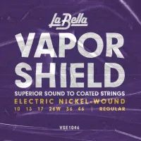LA BELLA VSE1046 Vapor Shield Electric Regular 10-46 струны для электрогитары с защитной обработкой