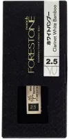 Clarinet reed Forestone White Bamboo FWBB025 - White Bamboo light-response clarinet reed of carbon fiber and bamboo pulp composite material. Medium strength, M, 2.5