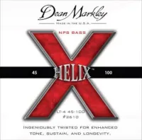 Dean Markley 2610 4-Stg LT HELIX HD BASS струны для 4-х струнных бас гитар, натяжение Lite, калибры струн  .040, .060, .080, .100