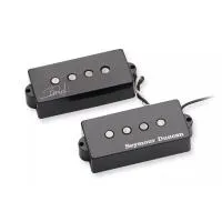Steve Harris PBass (SPB-4) подписной комплект звукоснимателей Precision Bass, магниты Alnico 5, цвет черный, Seymour Duncan