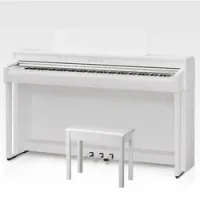Kawai cn39 w  цифровое пианино с банкеткой, 88 клавиш, механика rh iii, 355 тембров, 256 полифония