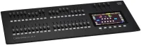 ETC ColorSource 40 AV console in CASE Пульт управления световым оборудованием на 2560 DMX-каналов и 80 управляемых приборов. TFT LCD-экран с задней подсветкой и емкостным сенсорным мульти-тач интерфейсом, диагональ 7”, разрешение WVGA 800x480 пикс., глуби