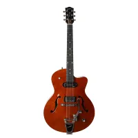047802 5th Ave Uptown Custom Havana Brown Электрогитара арктоп, с футляром, Godin