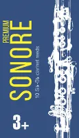 FR16C005 Sonore Трости для кларнета inB/inA № 3+ (10шт), FedotovReeds