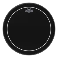 ES-0618-PS REMO 18" EBONY PINSTRIPE, верхний пластик для тома, гладкий. Сделан из двух (10 и 5 mil) слоёв майлара, с глицерином между ними. Имеет демпферное кольцо. Звучит жирно, с сочным "низом". США