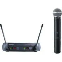 SHURE PGX24/SM58 K5E 606 - 630 MHz двухантенная 'вокальная' радиосистема с капсюлем микрофона SM58 сканер частот