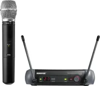 SHURE PGX24/SM86 Двухантенная 'вокальная' радиосистема с капсюлем конденсаторногомикрофона SM86 сканер частот, переключаемые частоты