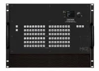 Lightware mx2-48x48-dh-24dpio-a-r, матричный коммуматор 48х48, 24  dp 1.2 входа + 24 hdmi 2.0 входа, 24 hdmi 2.0 выхода + 24 dp 1.2 выхода, (4k,18 гбит/с) + rs-232, ethernet + usb (управление) + аналговое аудио, edid management, резерный блок питания