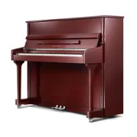 Pearl river eu118 (b118)  пианино, 118 см, цвет красное дерево, полированное, золотая фурнитура