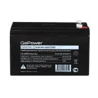 00-00015323 LA-1270/security Аккумулятор cвинцово-кислотный 12В, GoPower