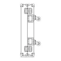 d&b audiotechnik (E7441.000) Туровый кейс 1x J с рамой для подвеса