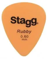Stagg Ruby Standard 60 Медиаторы нейлоновые, модель Ruby Standard, толщина 0.60 мм, цвет: оранжевый. Цена за 1 шт