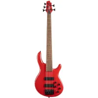 Cort c5 deluxe-crd  5-струнная бас-гитара, цвет красный