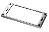 SCHALLER Pickup-Frames (арт.17020111) - рамка звукоснимателя, металл, прямая, полированная, отделка: никель, размеры 89,5x45x6,3 мм, Винты и пружины включены. (Старый артикул: 113)