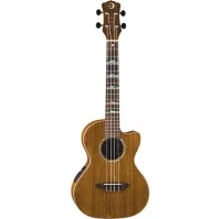 LUNA UKE HTT OVA - укулеле концертная, ованкол,цв. натур.матовый чехол в комплекте