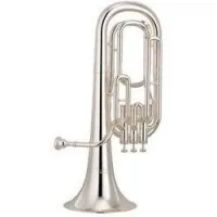 Yamaha YBH-301S  (дефект раструба)баритон Bb, студенческий, 3х помповый, посеребренный
