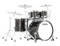 TAMA TW42RZS-WSBN STAR DRUM WALNUT SATIN BLACK ударная установка из 4 барабанов, цвет коричневый матовый