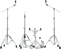PEARL HWP-934 - Оборудование для ударной установки 930-й серии: cтойка для hi-hat с прямым приводом, педаль с цепным приводом, стойка и 2 штуки стойки-журавль для тарелок и стойка для малого барабана с опрокидывателем Uni-Lock