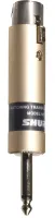 SHURE A85F линейный адаптер, микрофонный преобразователь низкого/высокого импедансов, разъемы XLR - Jack