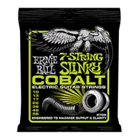Ernie Ball 2728 струны для 7стр. эл.гитары Cobalt Electric Regular Slinky 7 (10-13-17-26-36-46-56) обмотка кобальт