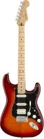 Электрогитара Fender Player II Stratocaster® HSS, Aged Cherry Burst, корпус ольха, гриф клён, HSS Player Series Alnico 2-H, Player Series Alnico 5-S, звукосниматели, 22 лада, мензура 25.5, Мексика