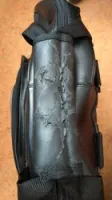 Rockbag RB22340B (Уценка)  чехол для тарелок 22", подкладка 30мм, натуральная кожа, дефект ручки