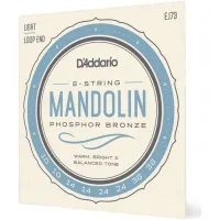 D'ADDARIO EJ73 - струны для мандолины Light.Толщина: .010 - .038