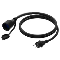 Procab CAB465/10-F- Силовой удлинитель, розетка с крышкой, 3х2,5 кв.мм, Франция